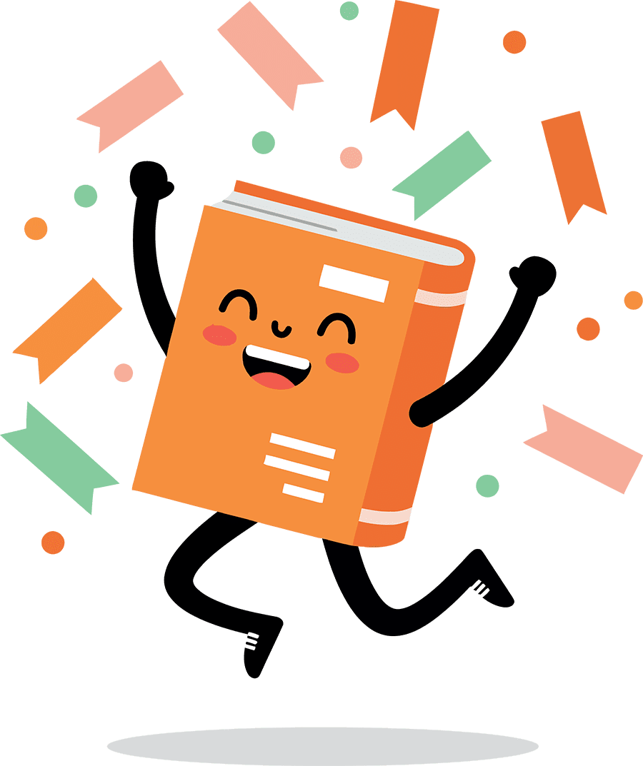 Image of a happy book
